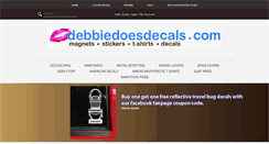 Desktop Screenshot of debbiedoesdecals.com